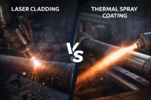Laser Cladding vs Thermal Spraying