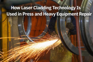 Laser cladding for heavy equipment repair